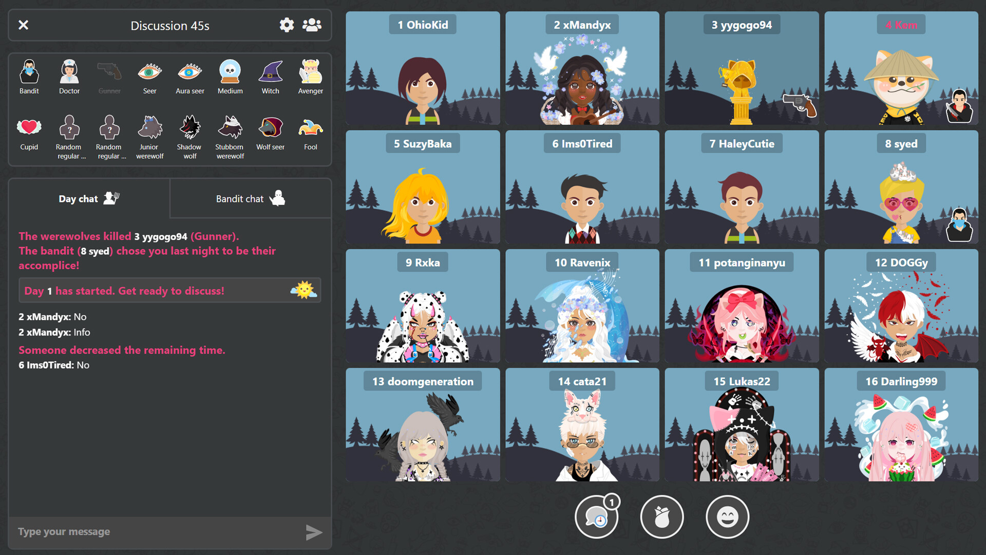 Wolvesville screenshot