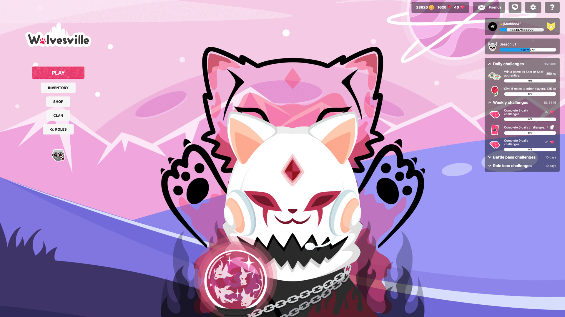 Wolvesville screenshot