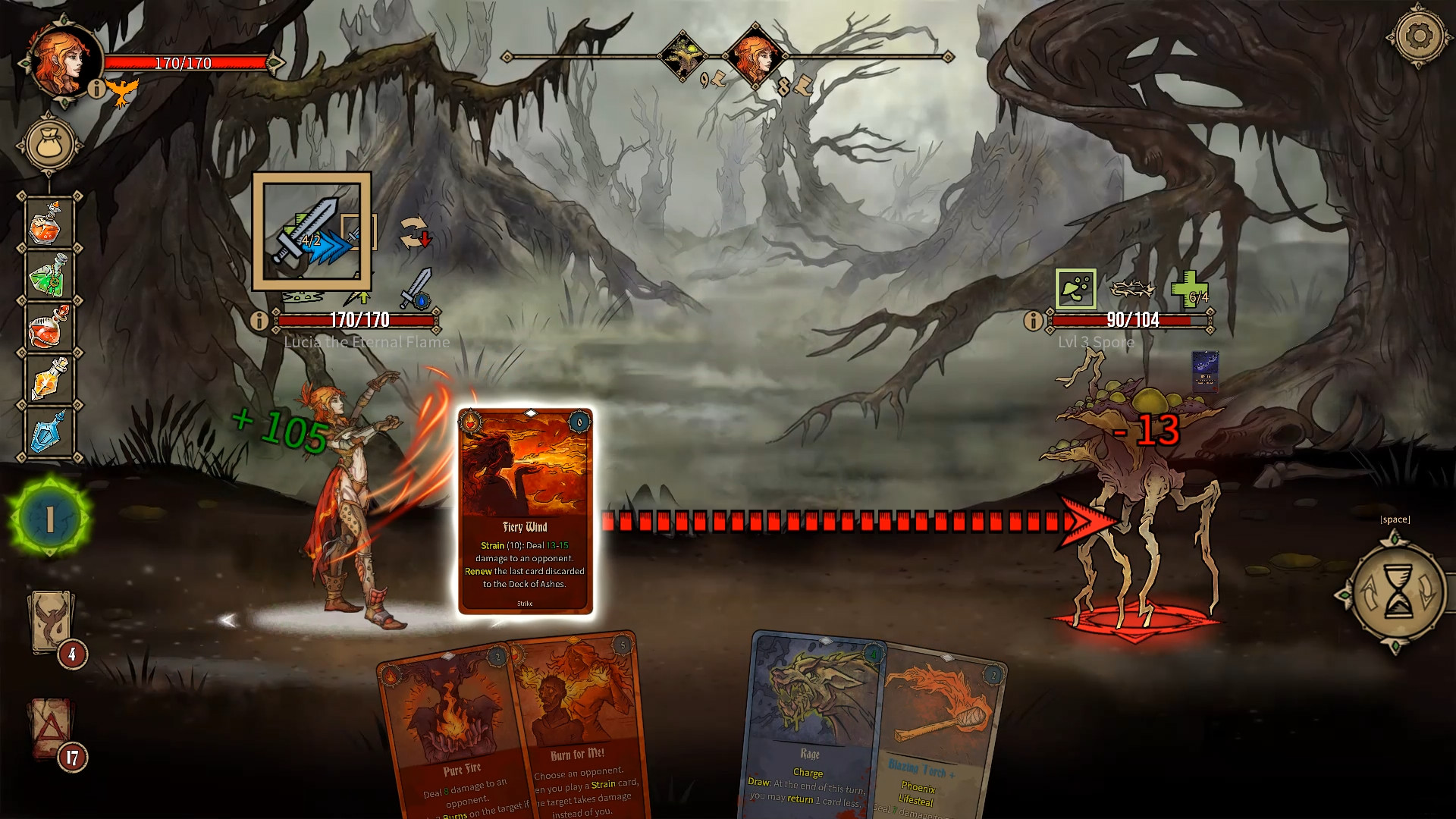Deck of Ashes screenshot