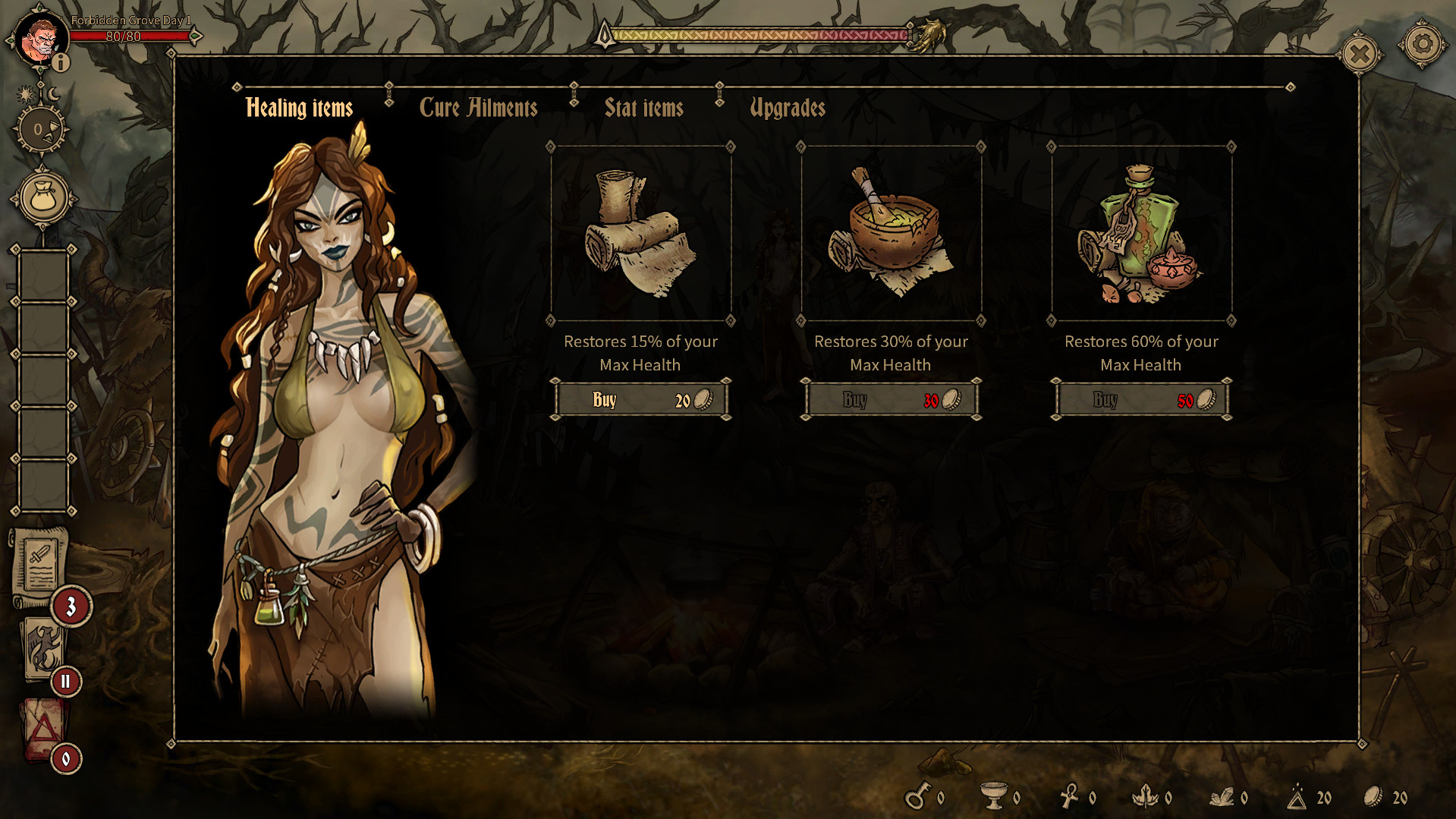 Deck of Ashes screenshot