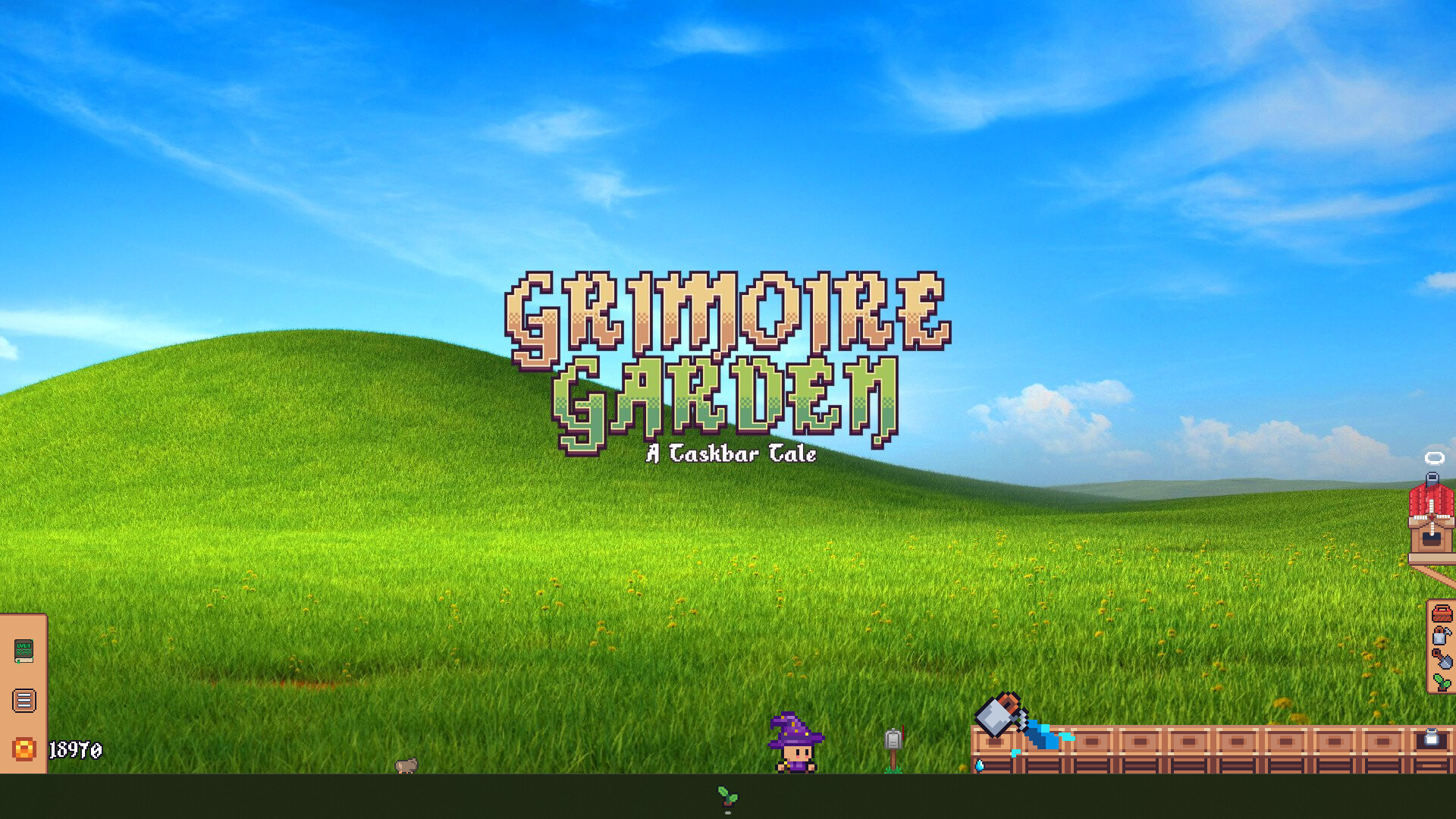 Grimoire Garden: A Taskbar Tale screenshot