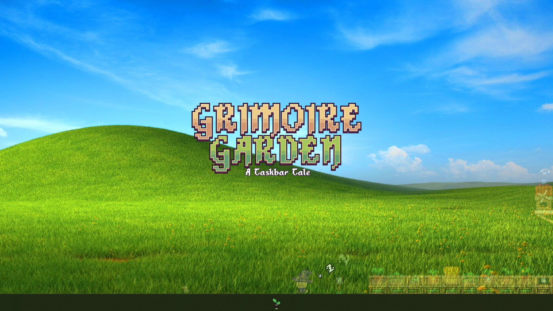 Grimoire Garden: A Taskbar Tale screenshot