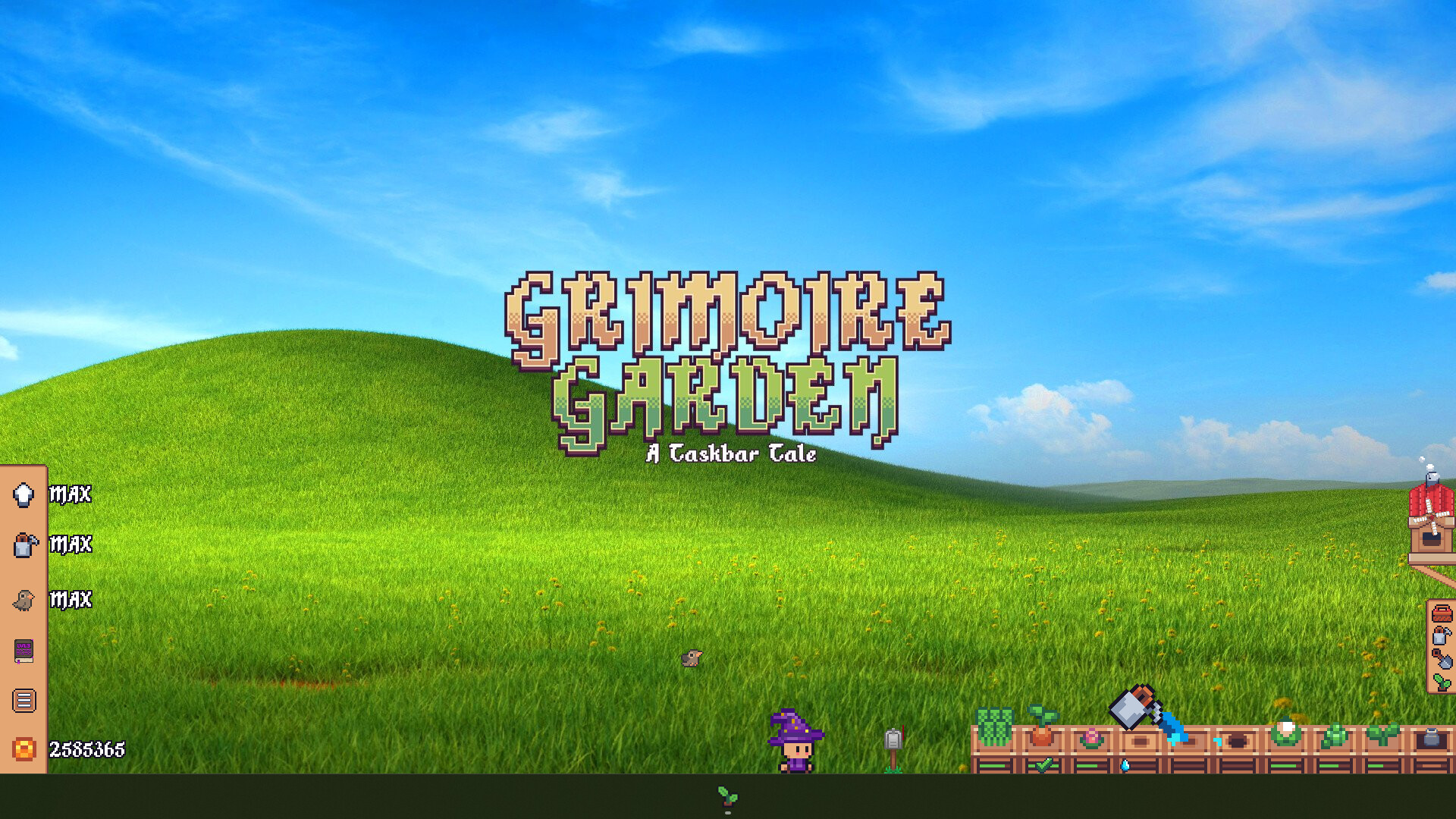 Grimoire Garden: A Taskbar Tale screenshot