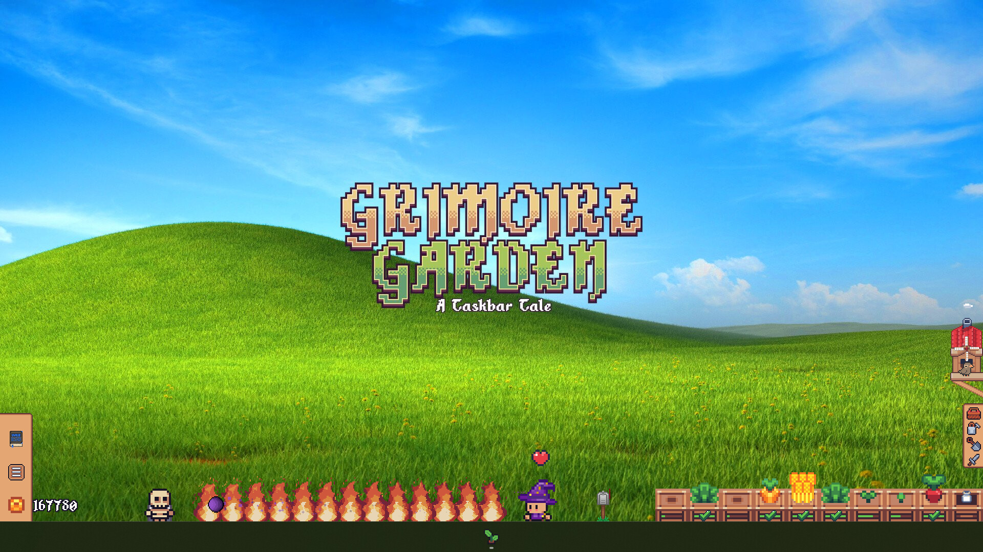 Grimoire Garden: A Taskbar Tale screenshot