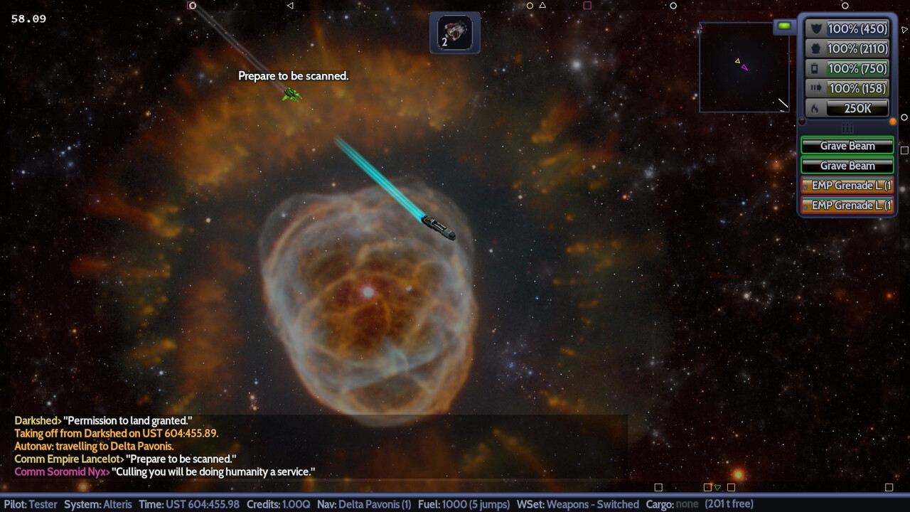 Naev screenshot