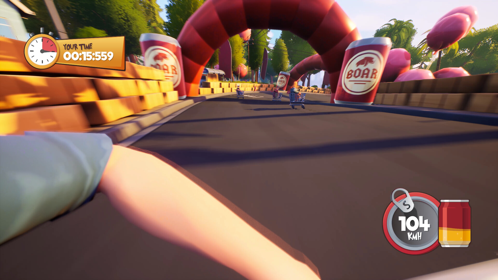 Slackers - Carts of Glory screenshot