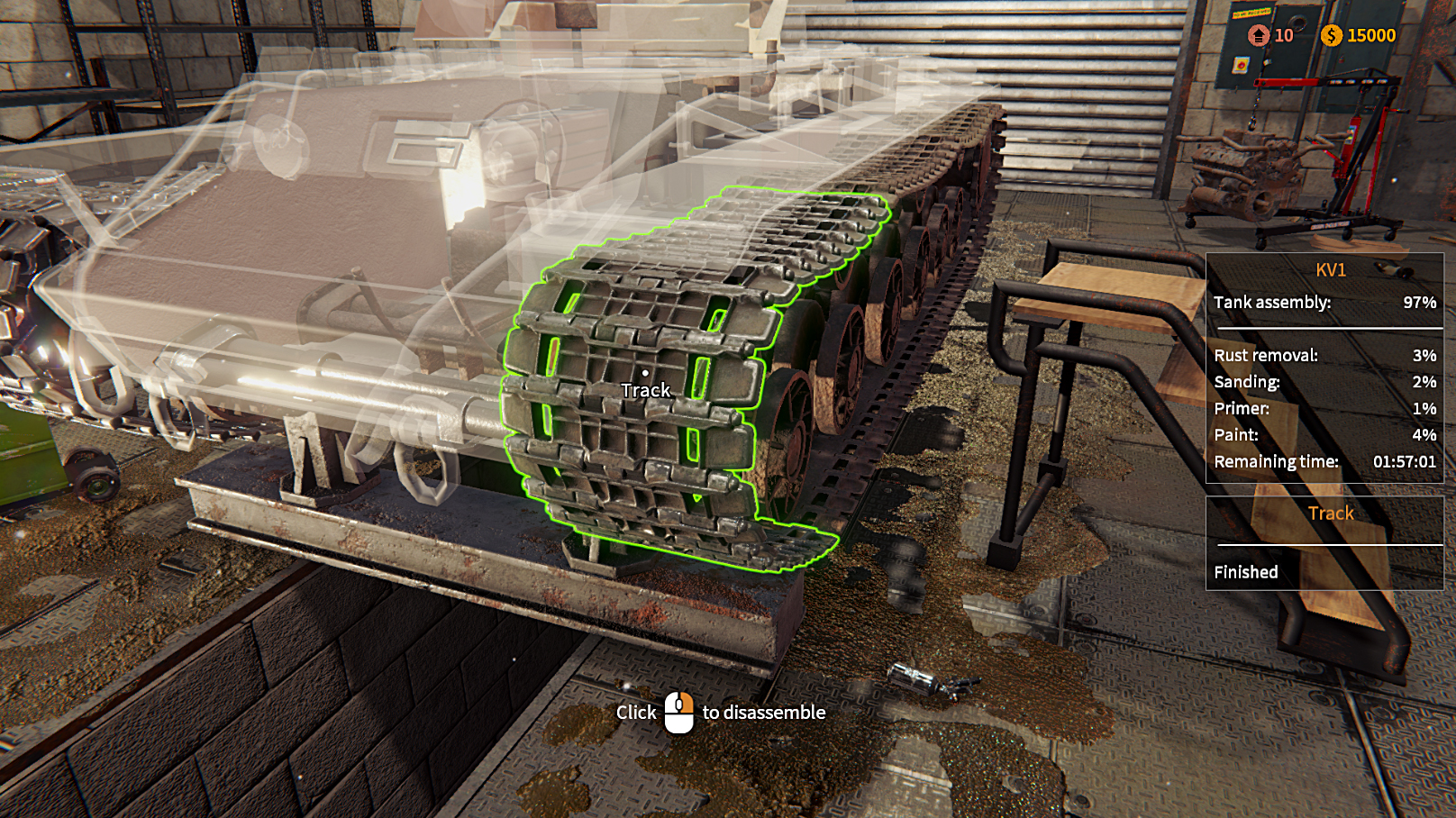 Tank Mechanic Simulator screenshot