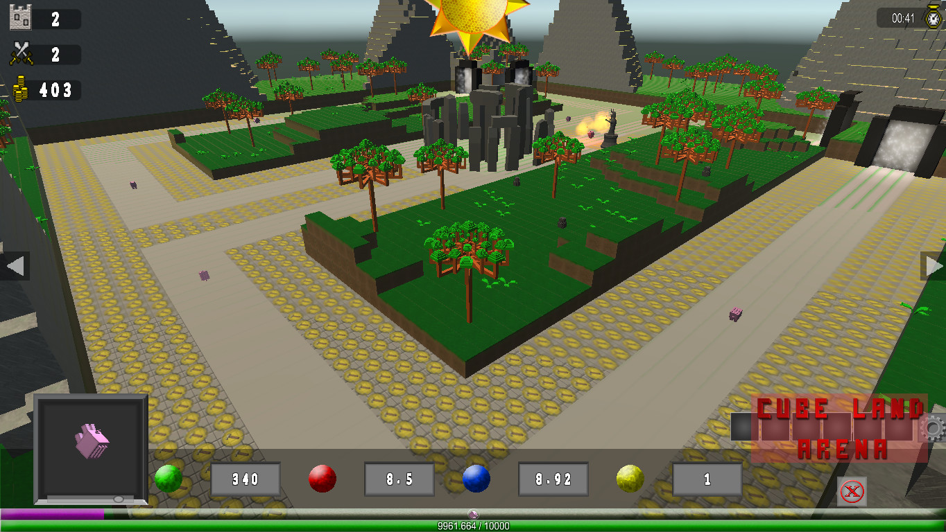 Cube Land Arena screenshot