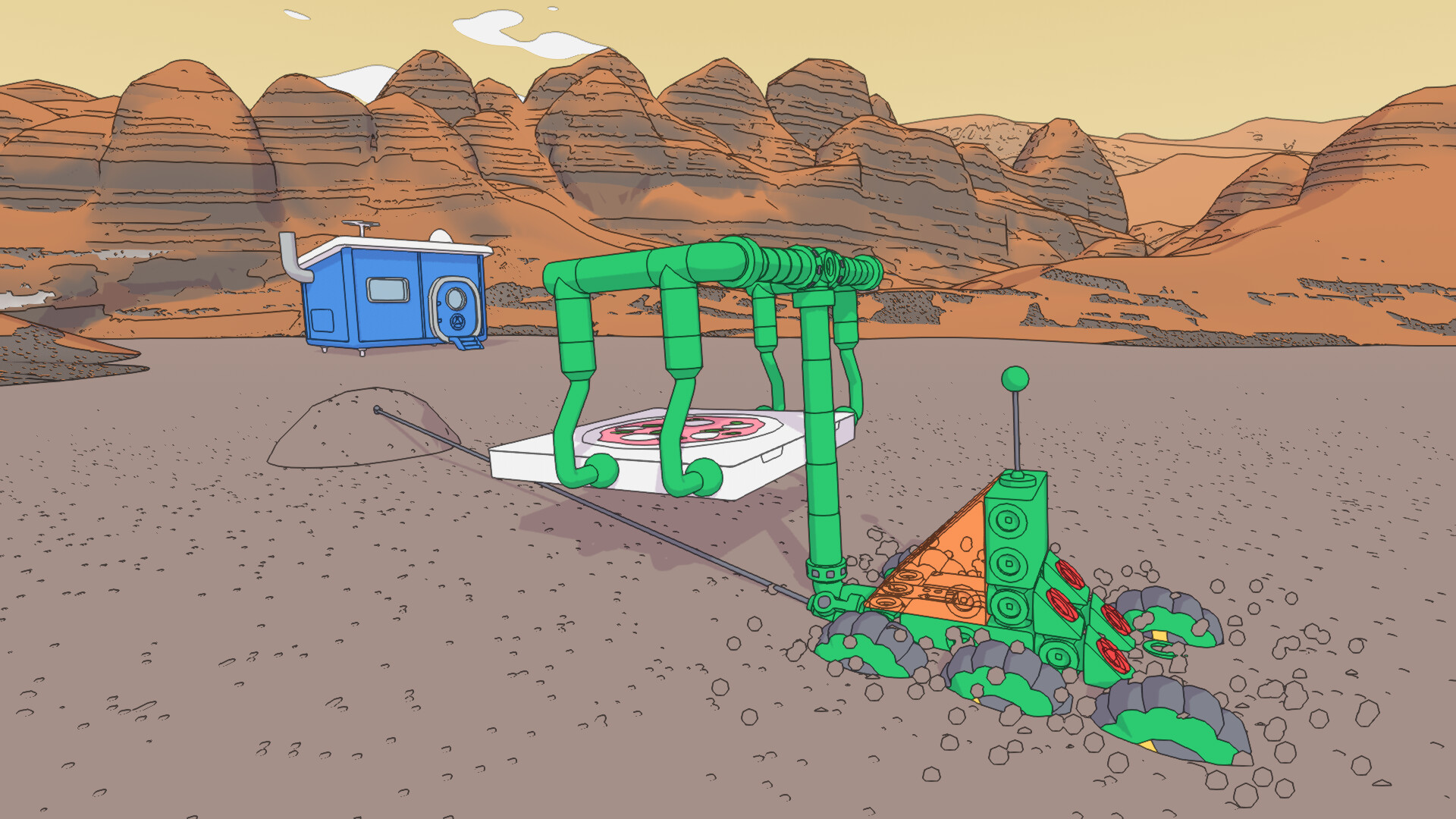 Mars First Logistics screenshot