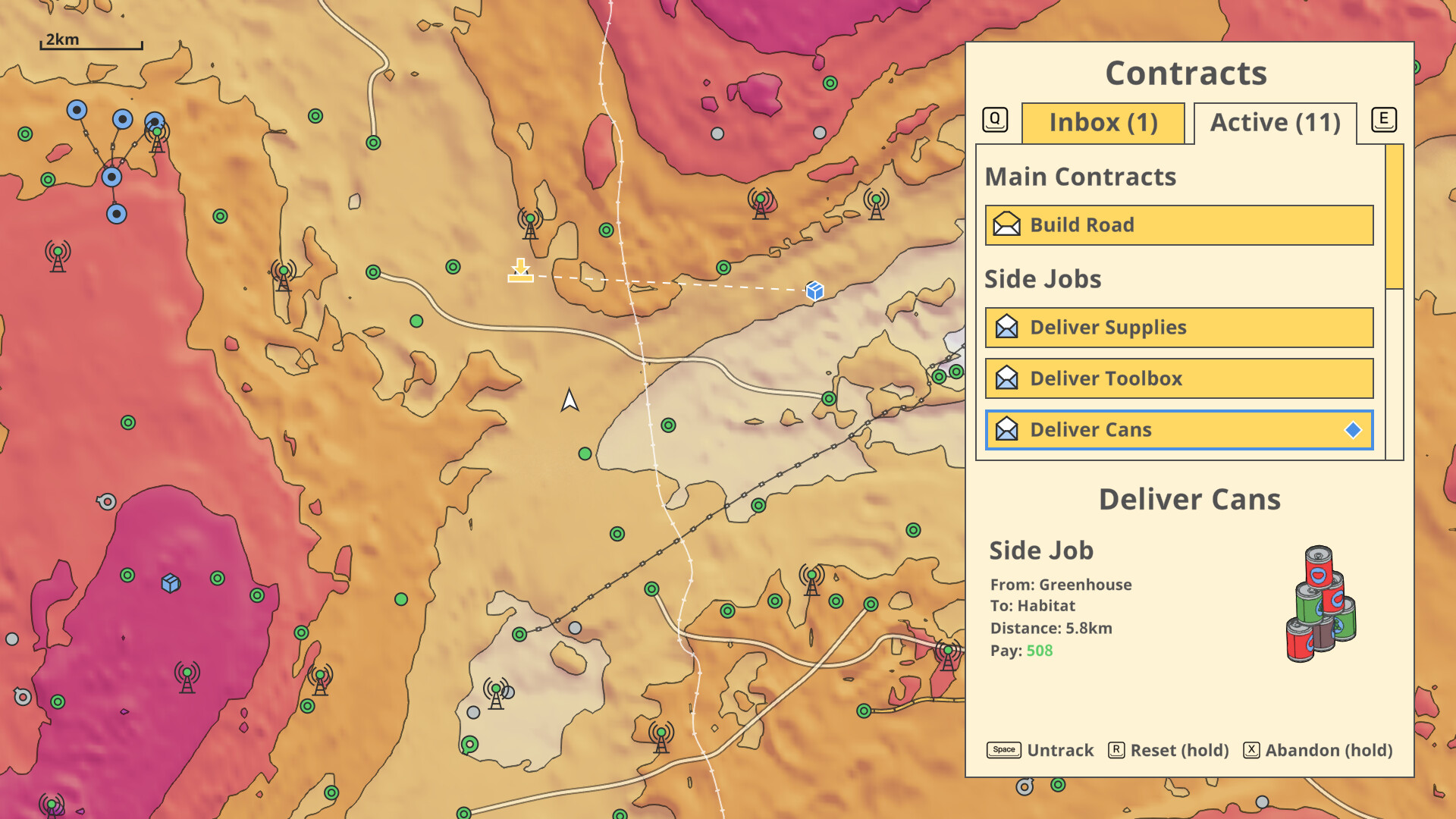 Mars First Logistics screenshot