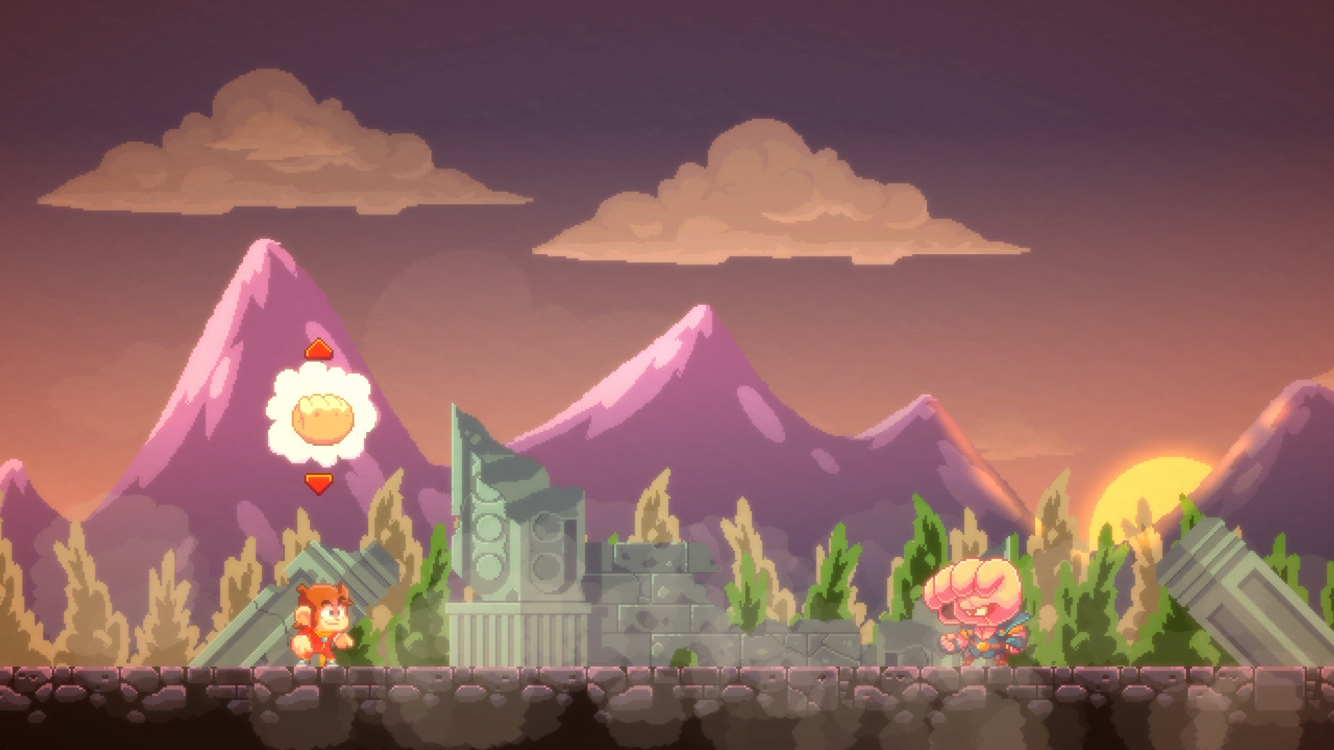 Alex Kidd in Miracle World DX screenshot