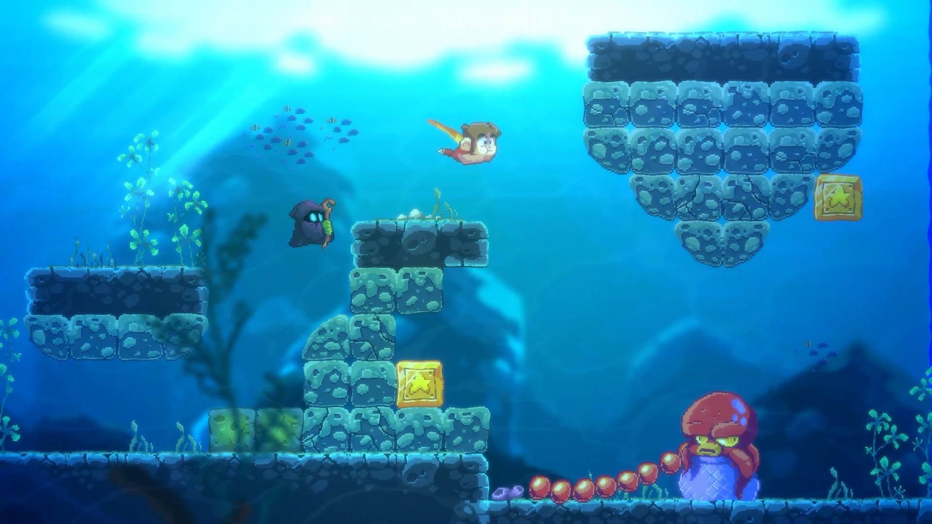 Alex Kidd in Miracle World DX screenshot