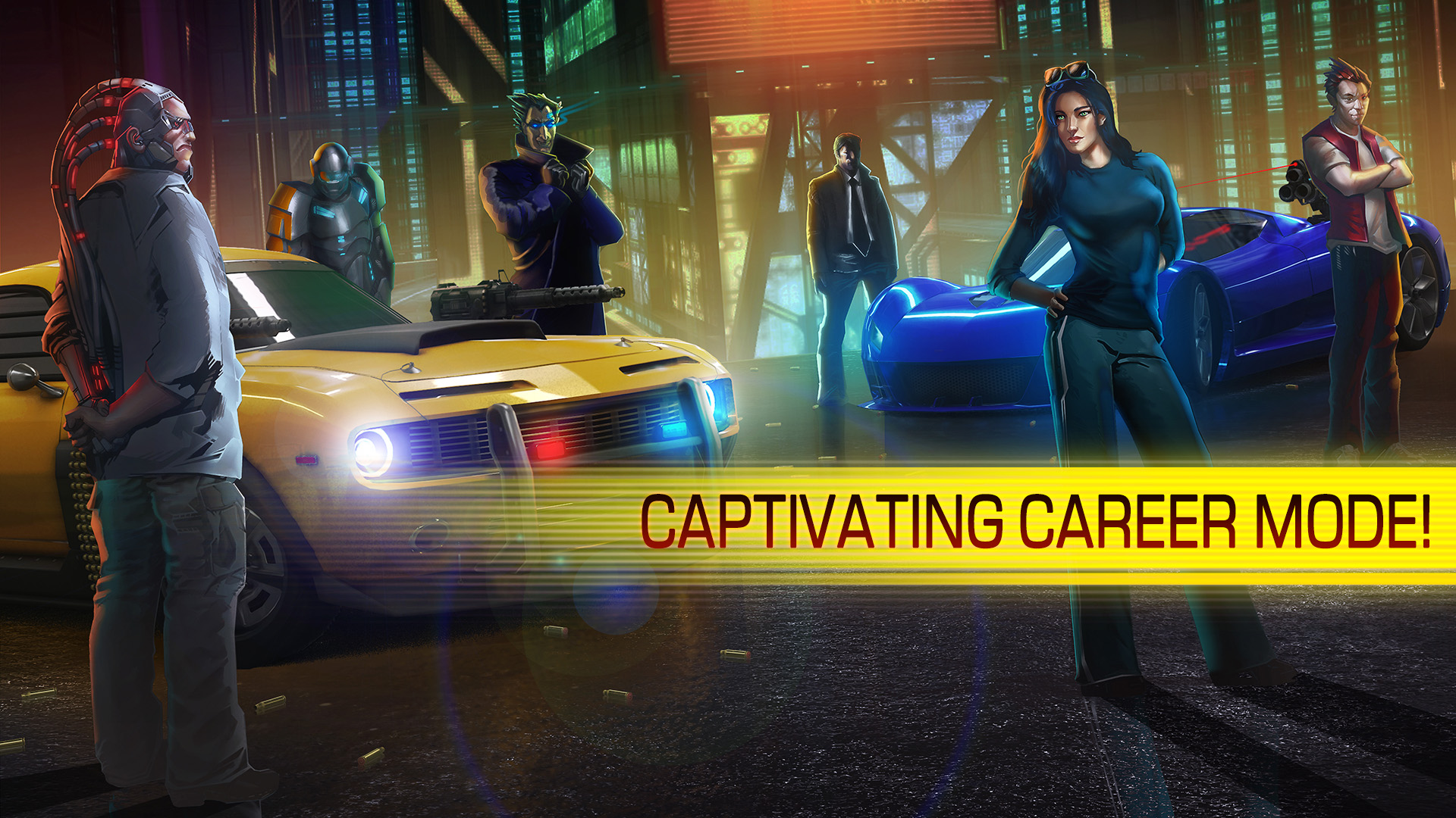Cyberline Racing screenshot