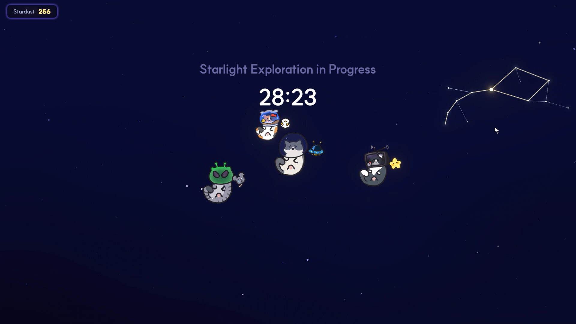 Cosmo Cat: A Cozy Desktop Idler screenshot