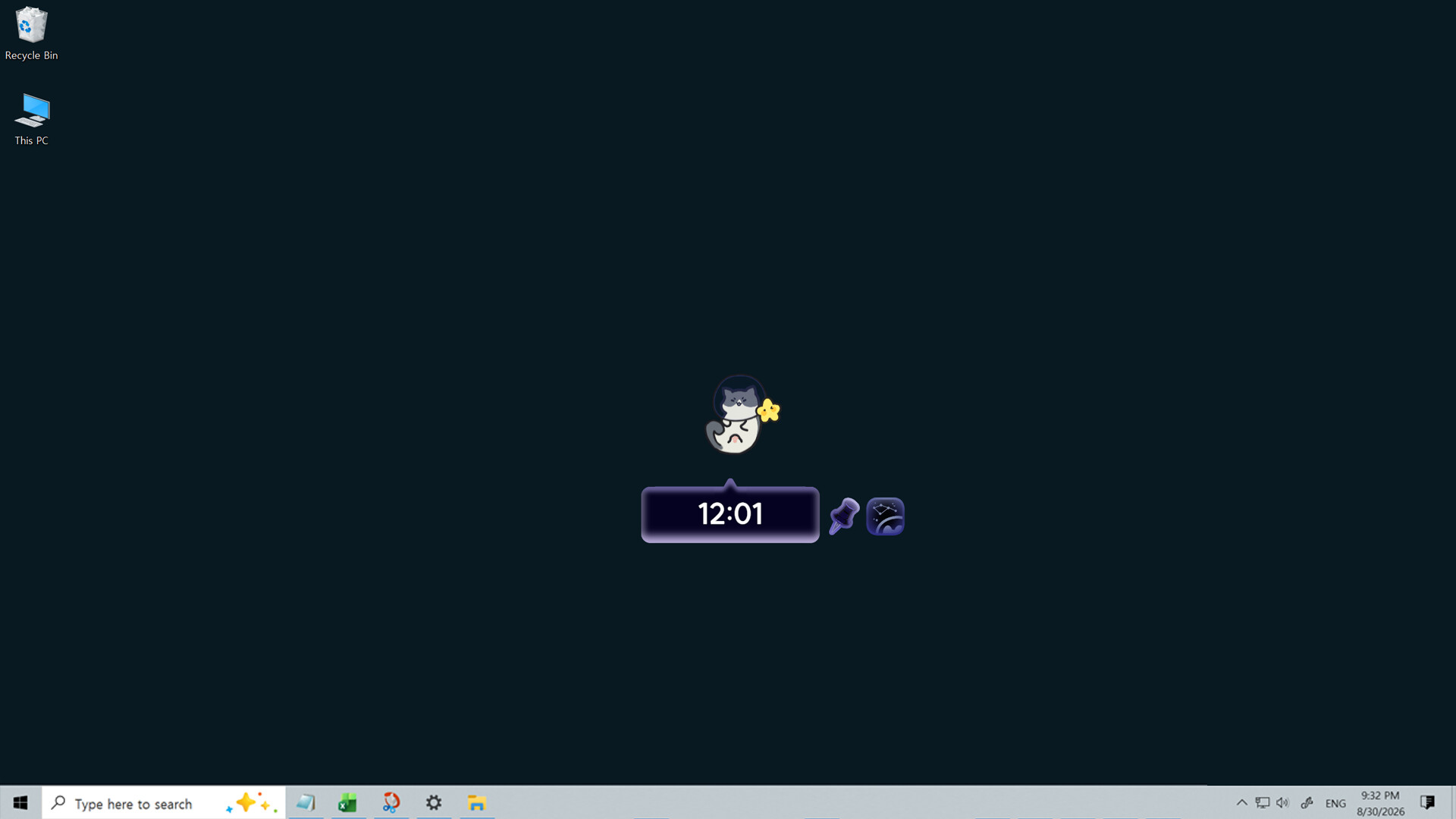 Cosmo Cat: A Cozy Desktop Idler screenshot