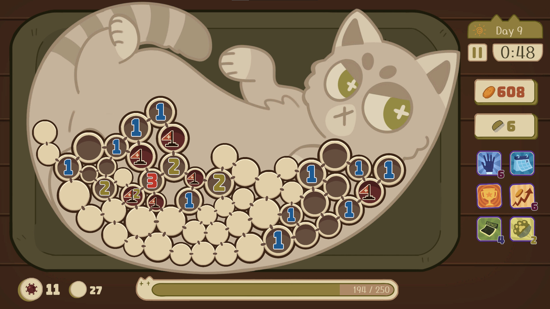 Pawsweeper screenshot