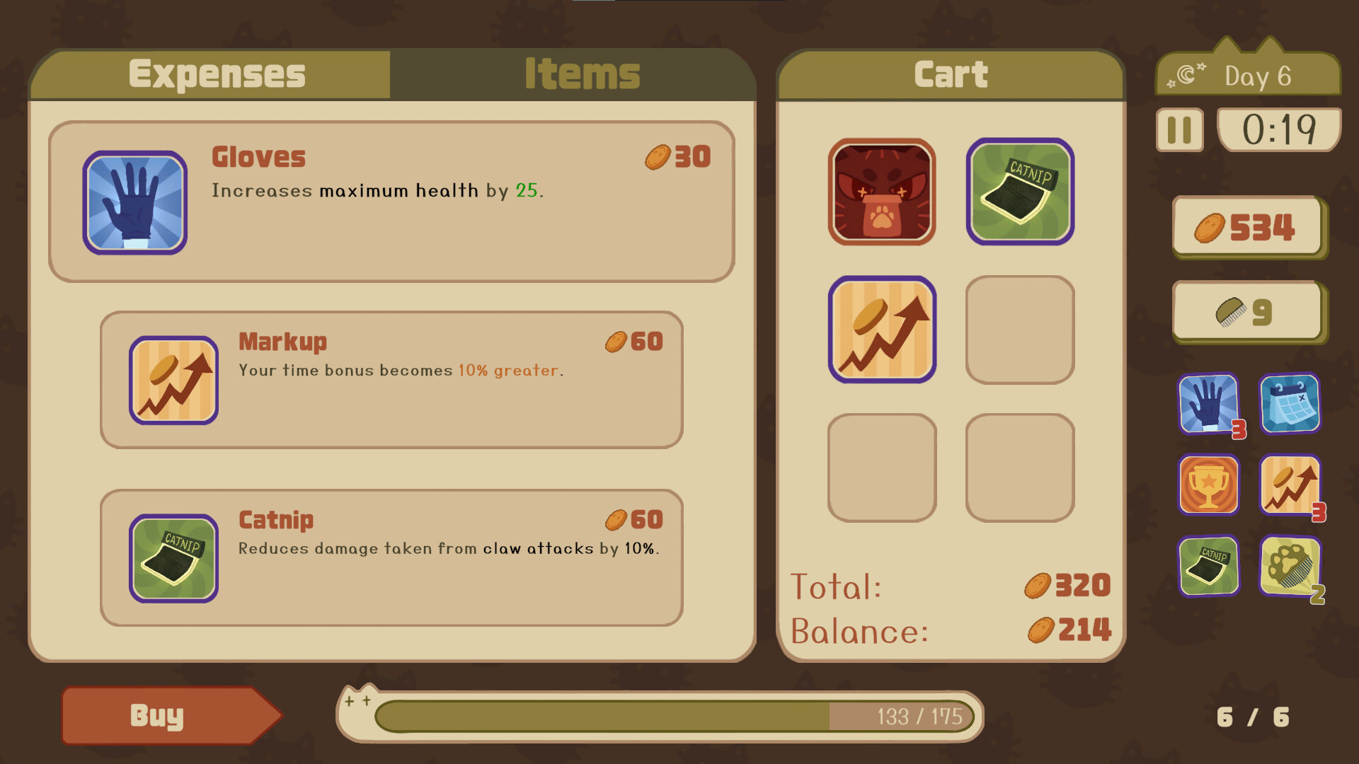 Pawsweeper screenshot