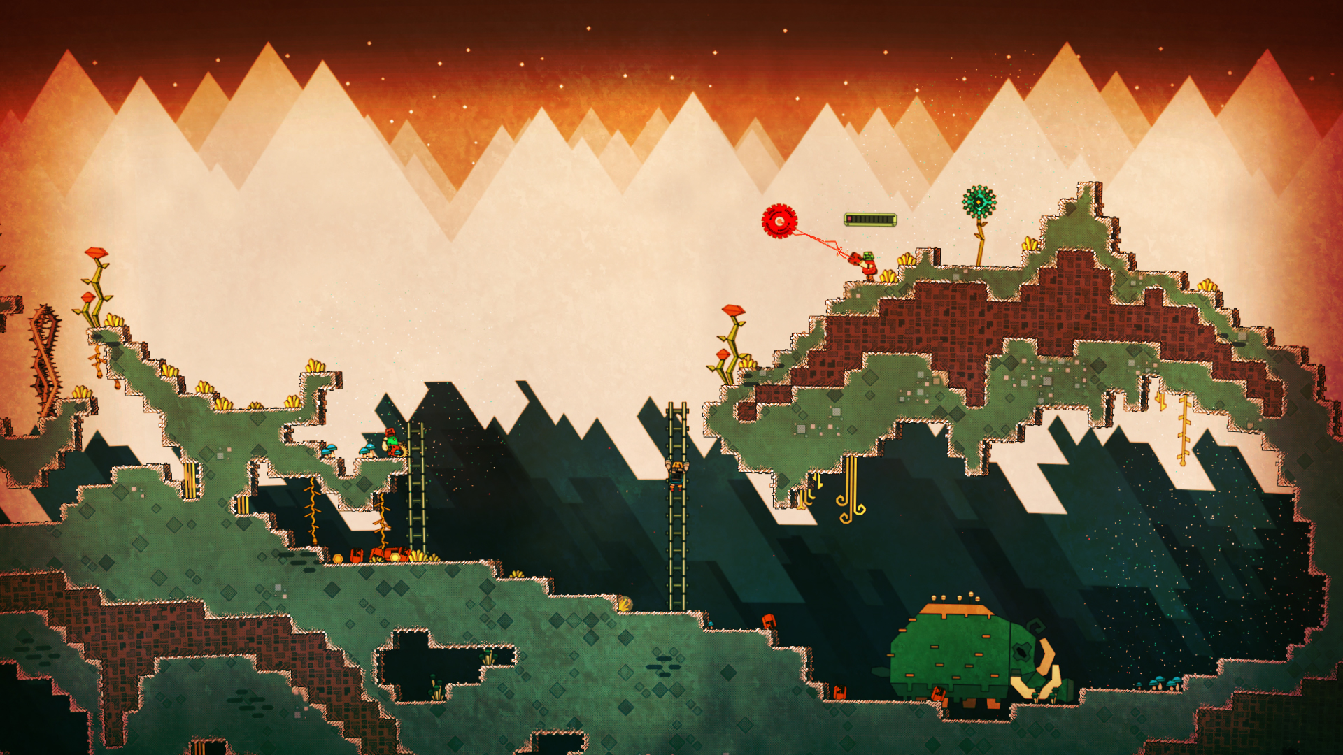 PixelJunk™ Nom Nom Galaxy screenshot