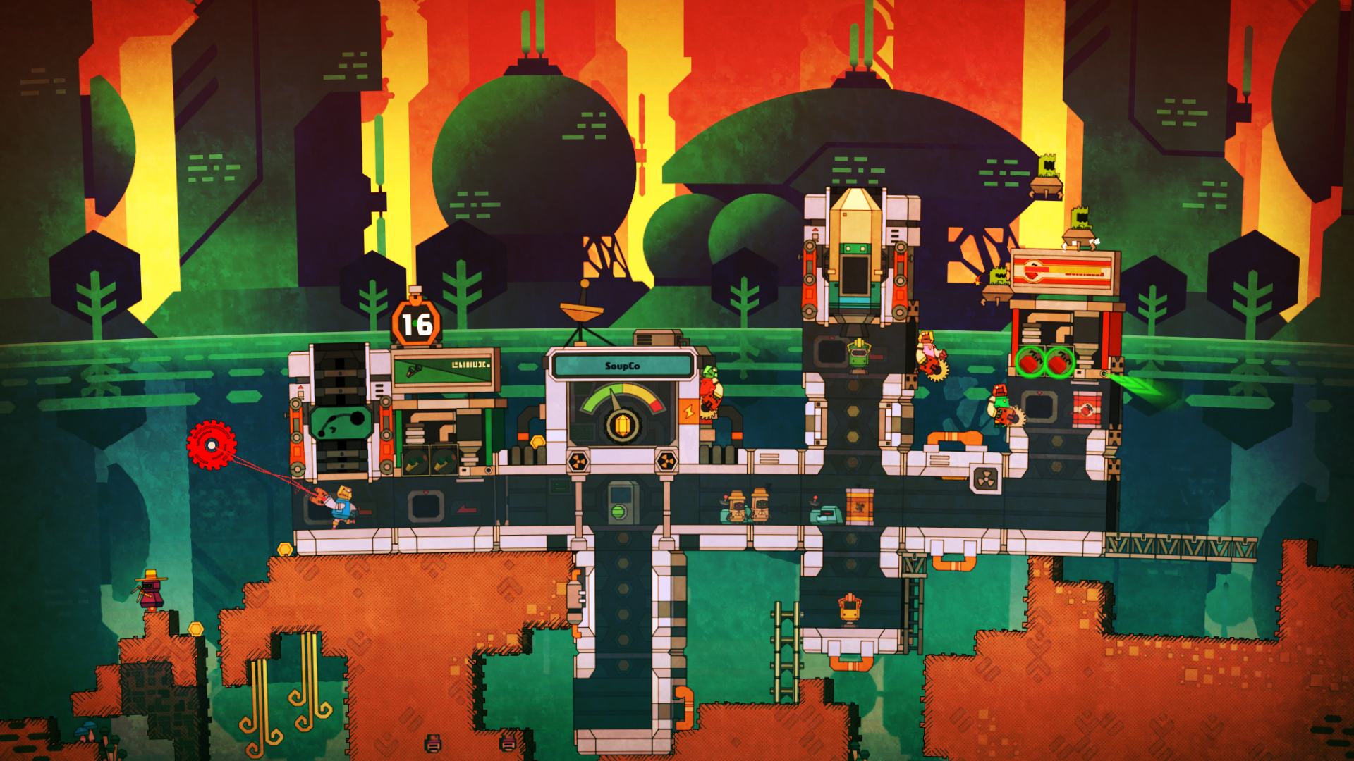 PixelJunk™ Nom Nom Galaxy screenshot