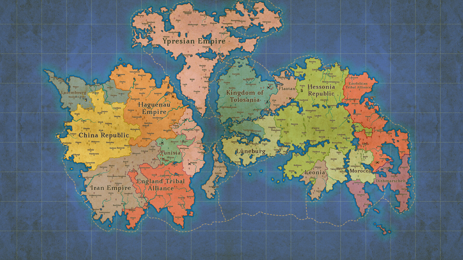 Fantasy Map Simulator screenshot