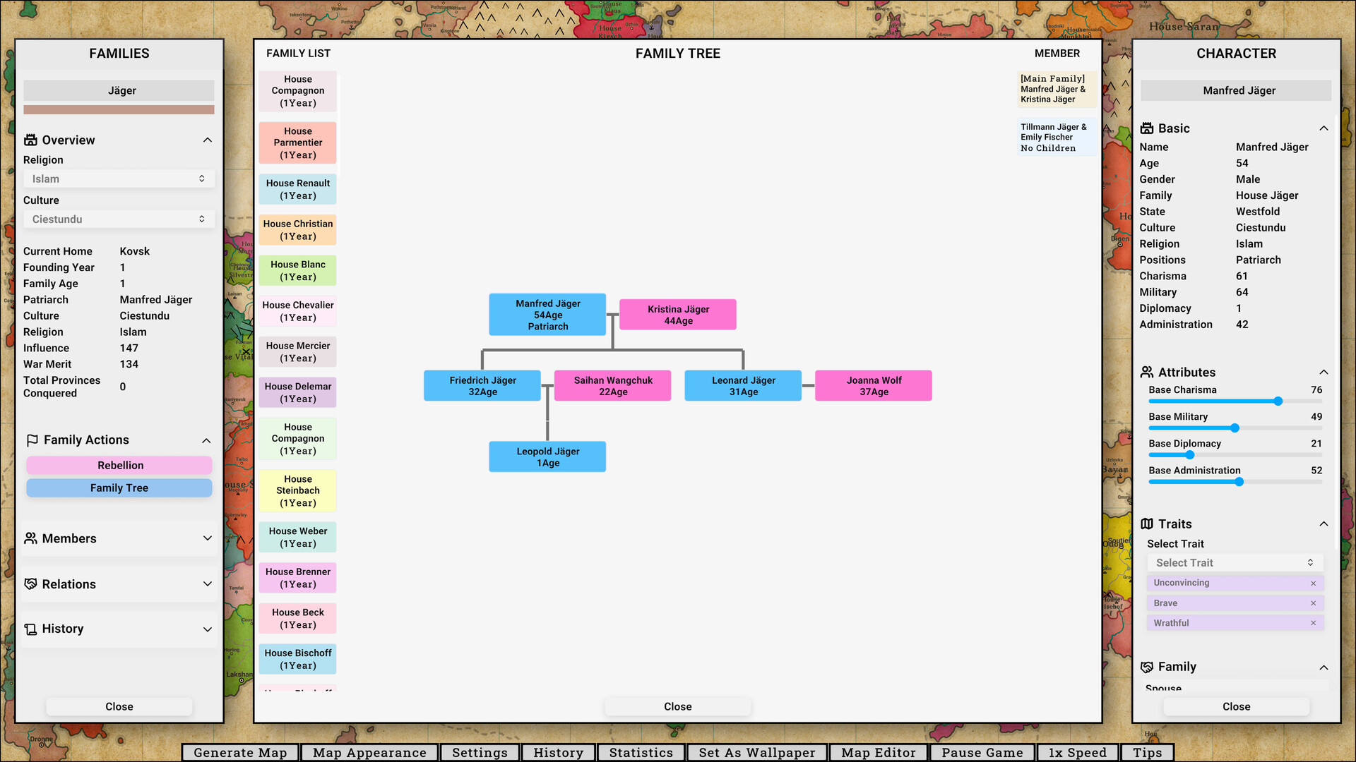 Fantasy Map Simulator screenshot