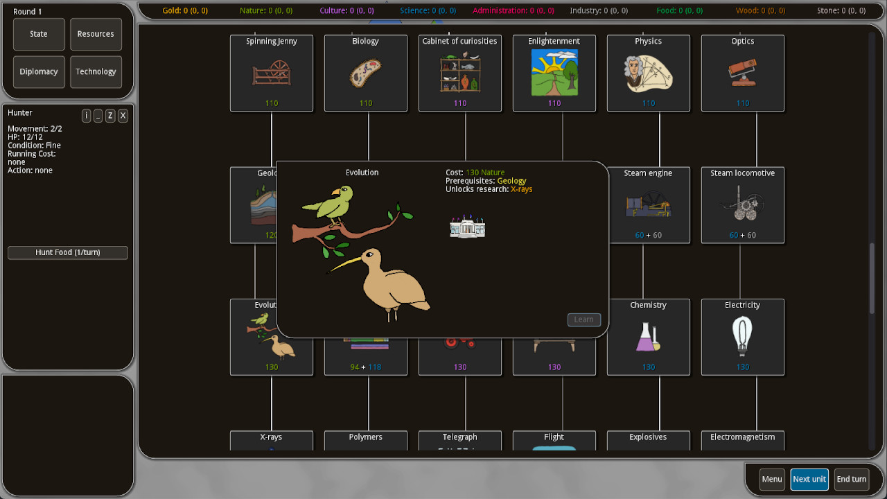 Timeline screenshot