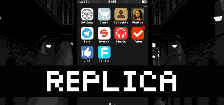 Replica key art
