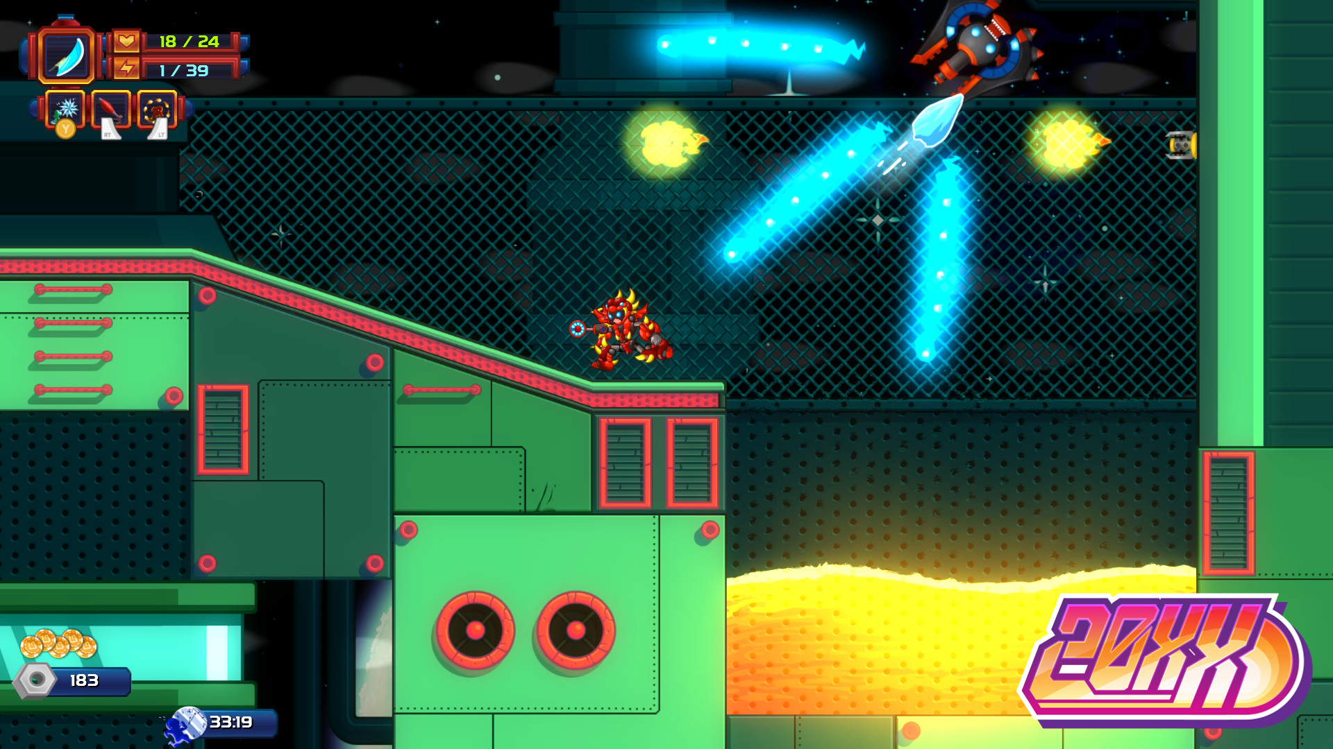 20XX screenshot