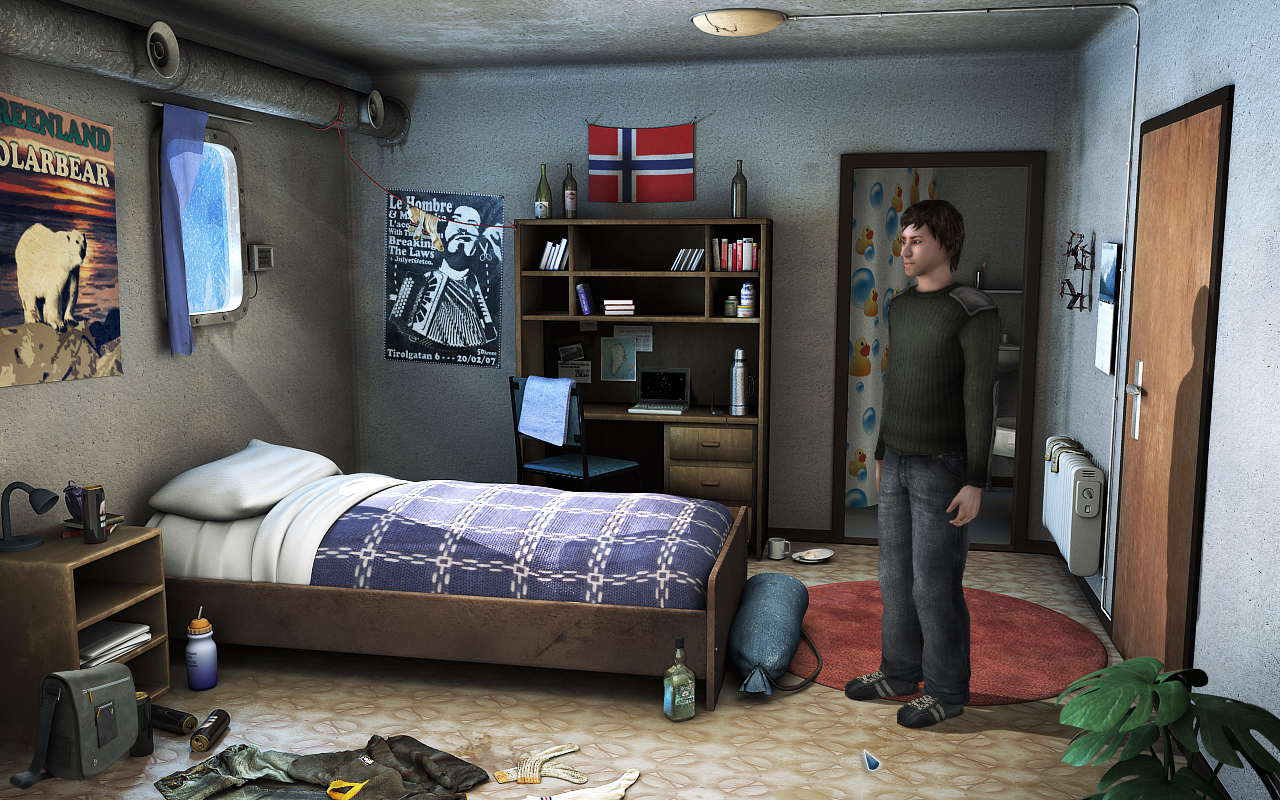 Alpha Polaris : A Horror Adventure Game screenshot