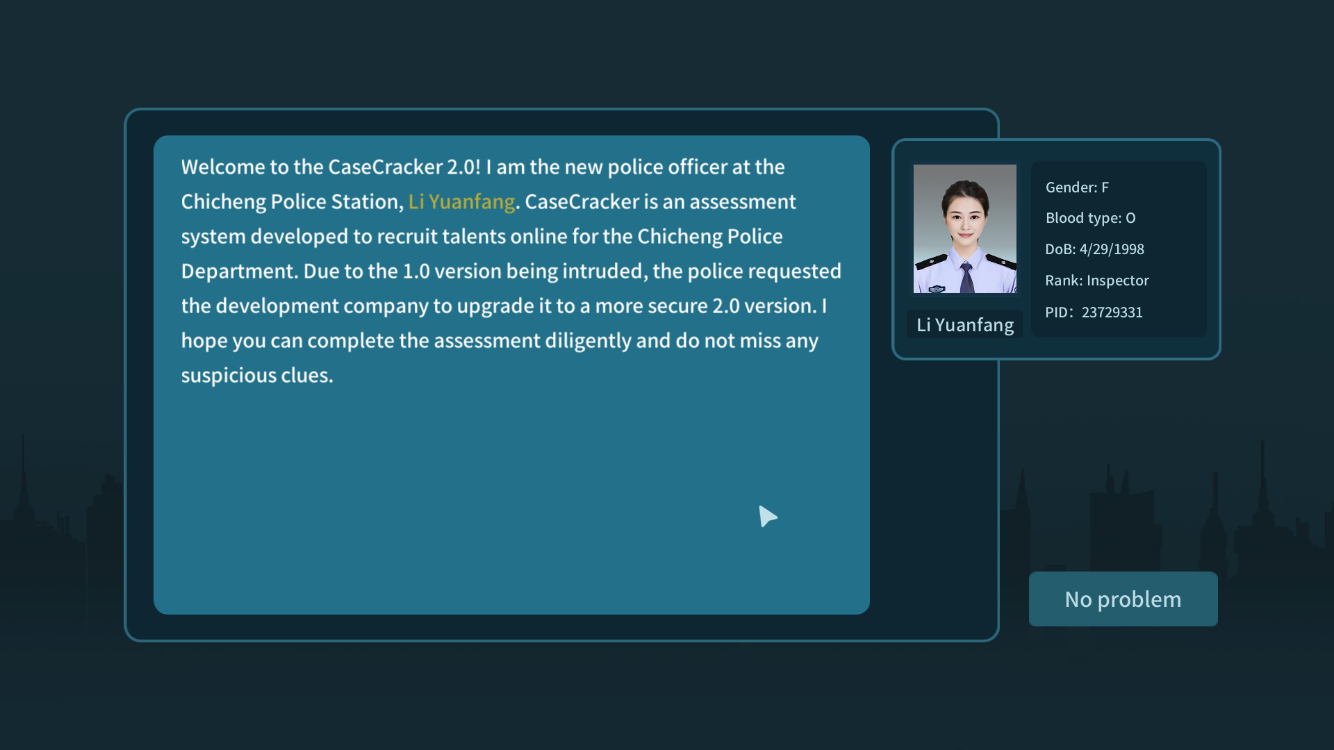 CaseCracker2 screenshot