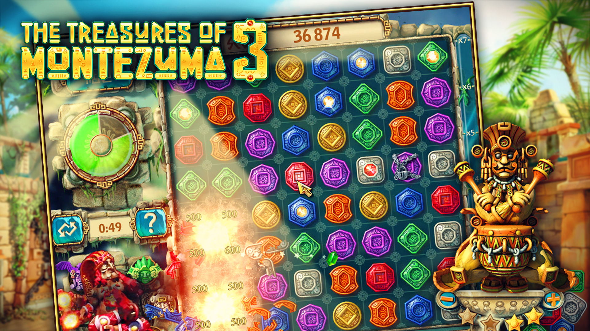 The Treasures of Montezuma 3 screenshot