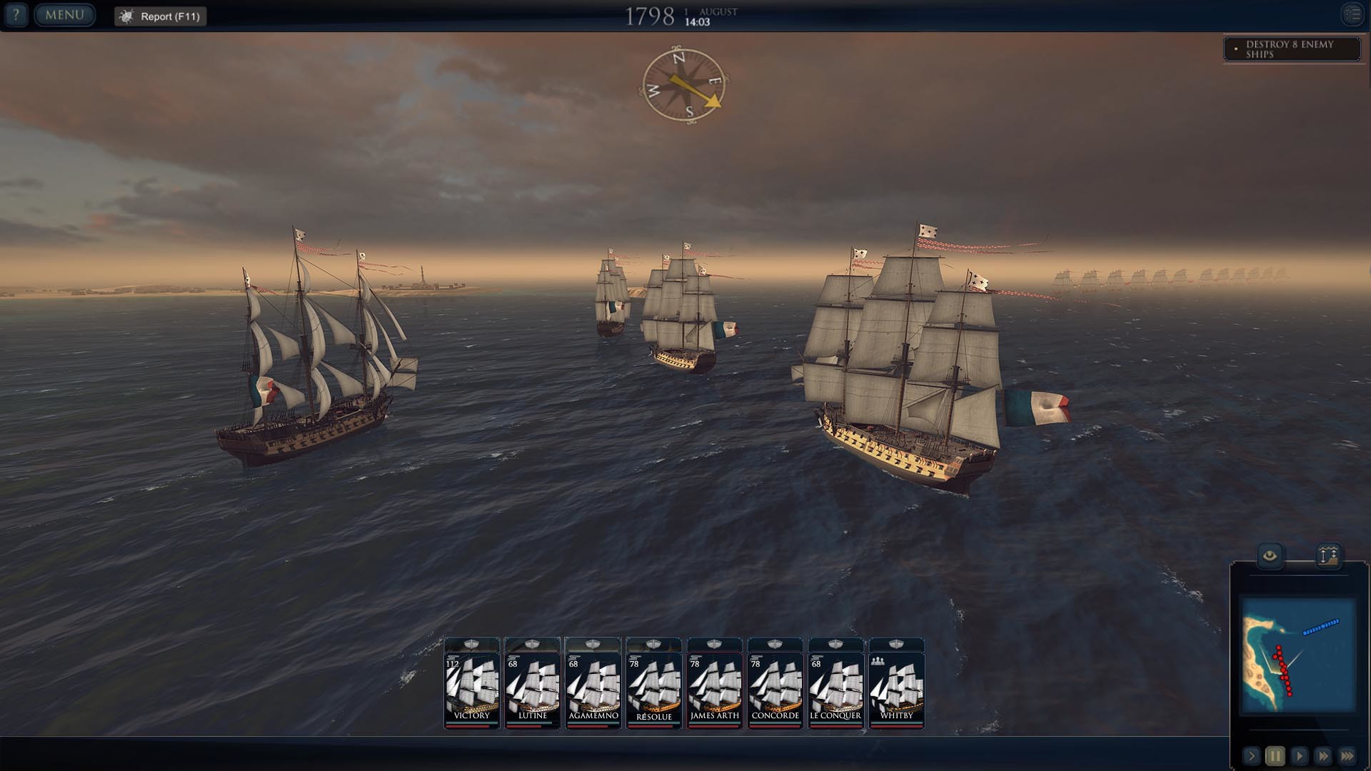 Ultimate Admiral: Age of Sail screenshot