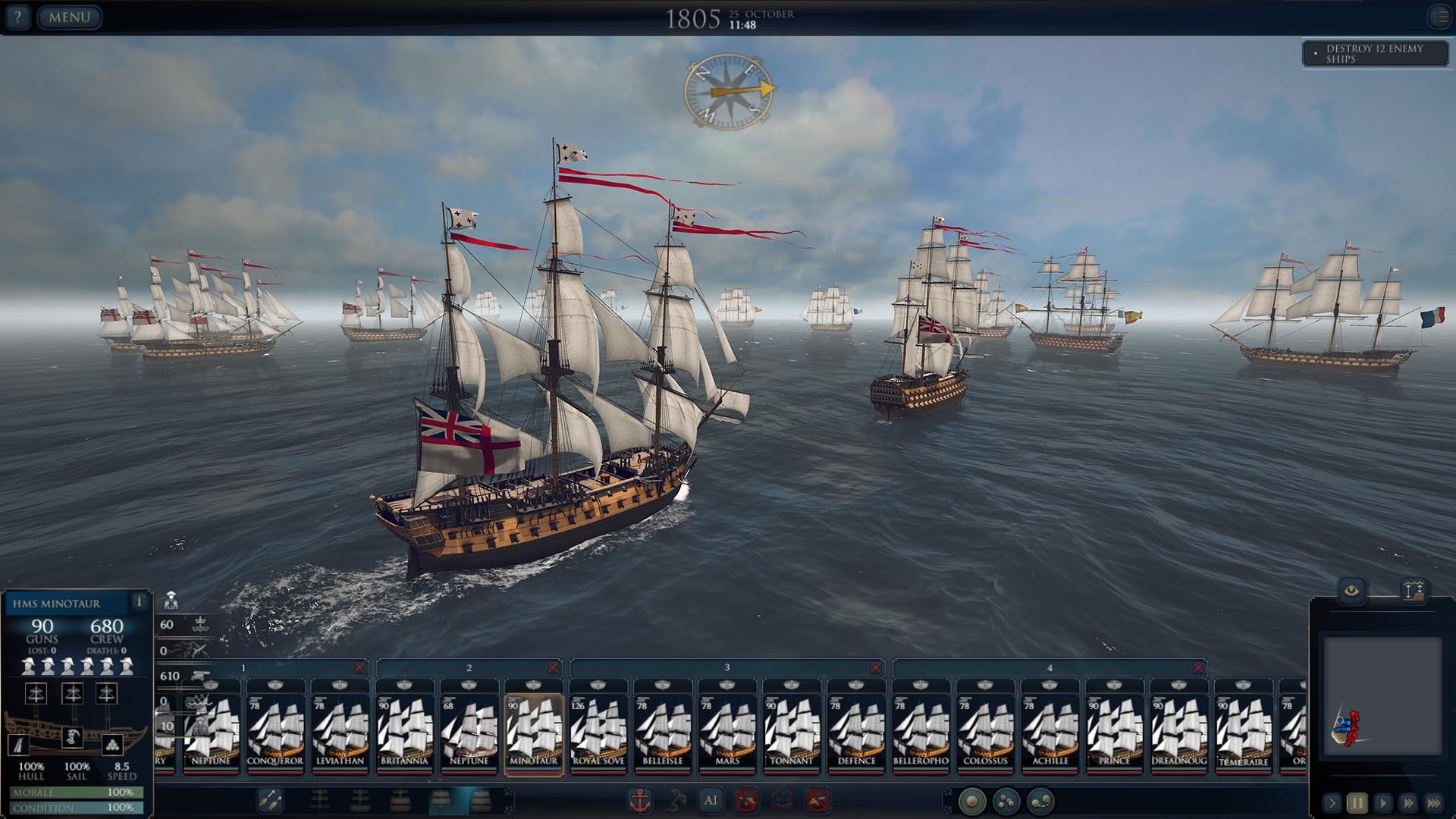 Ultimate Admiral: Age of Sail screenshot