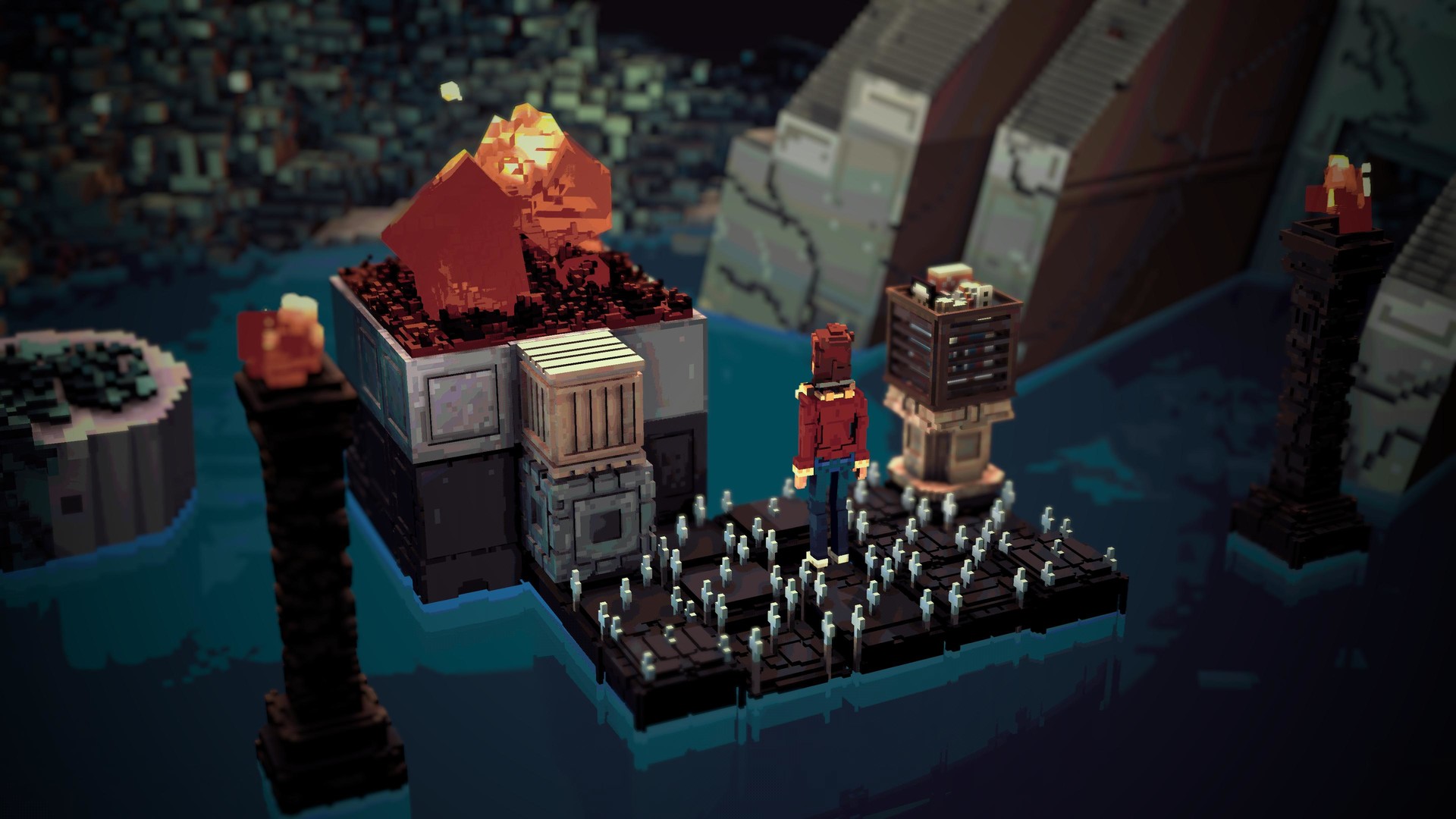 Bonfire Peaks screenshot