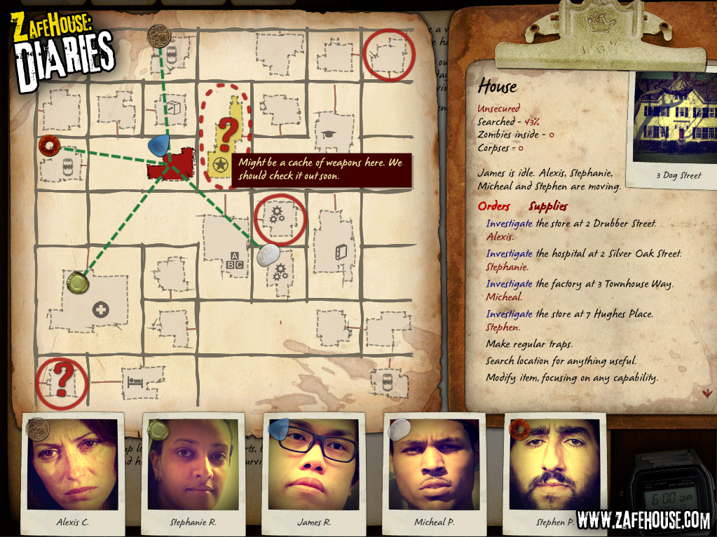 Zafehouse: Diaries screenshot