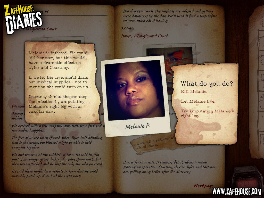 Zafehouse: Diaries screenshot