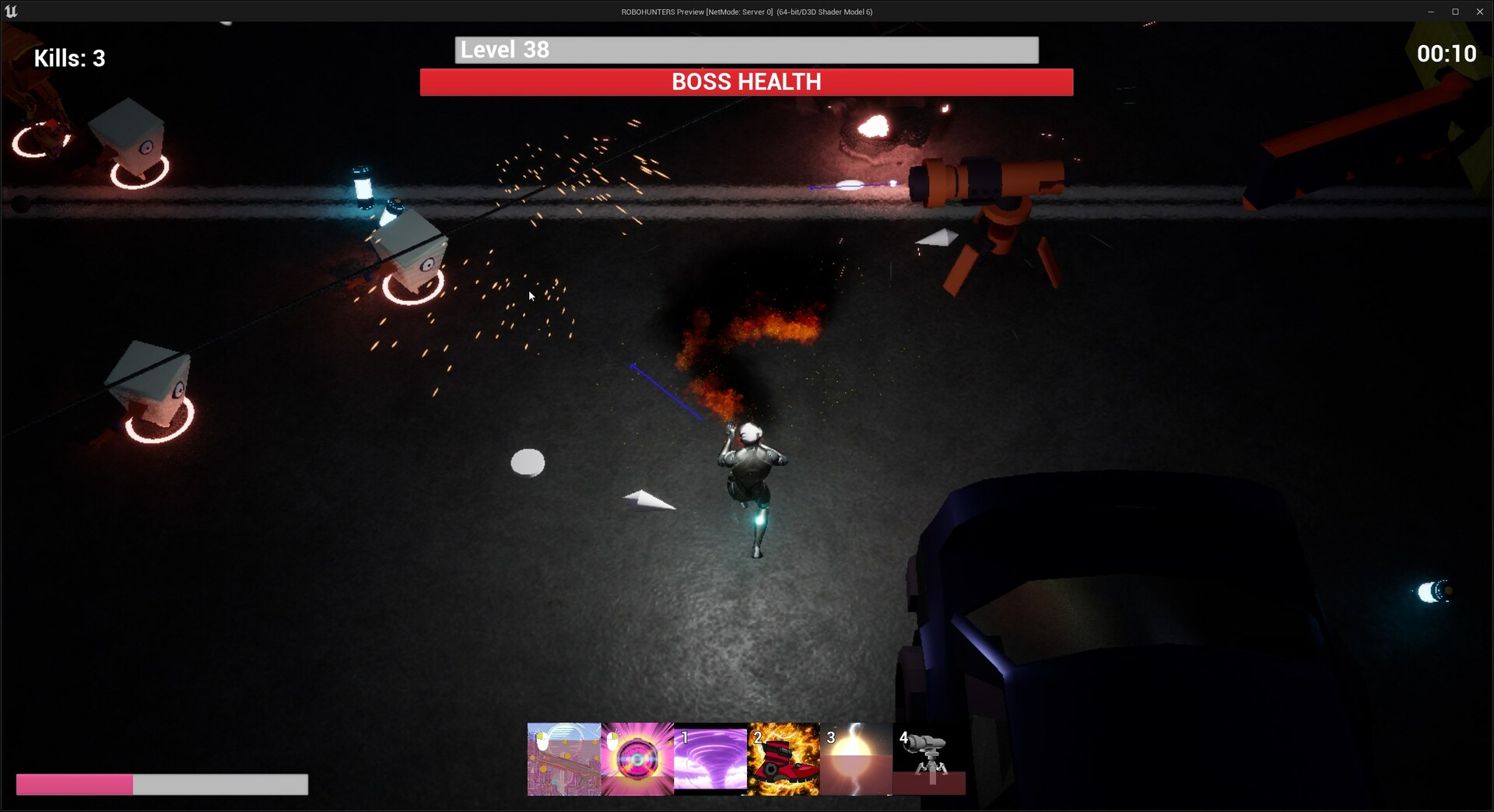 RoboHunters screenshot