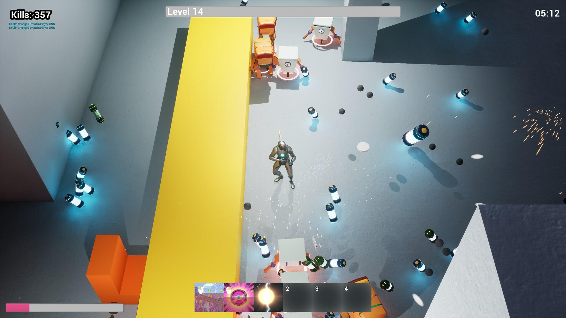RoboHunters screenshot