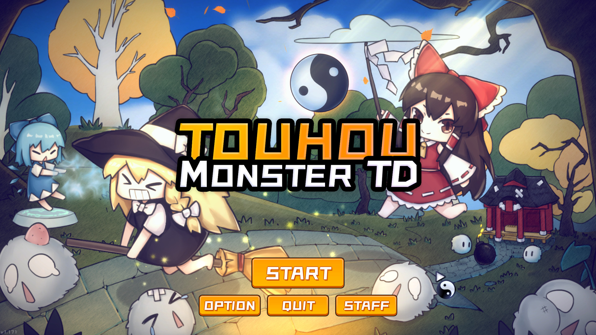 Touhou Monster TD ~ 幻想乡妖怪塔防 screenshot