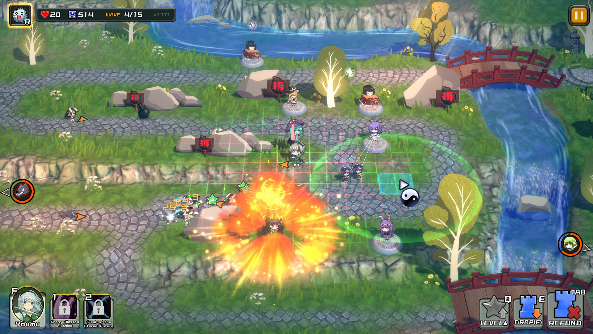 Touhou Monster TD ~ 幻想乡妖怪塔防 screenshot
