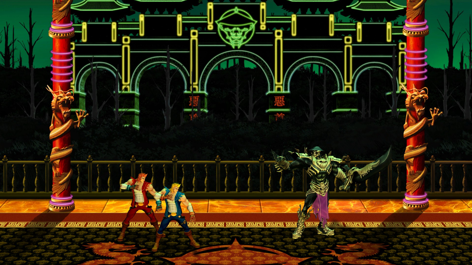 Double Dragon: Neon screenshot