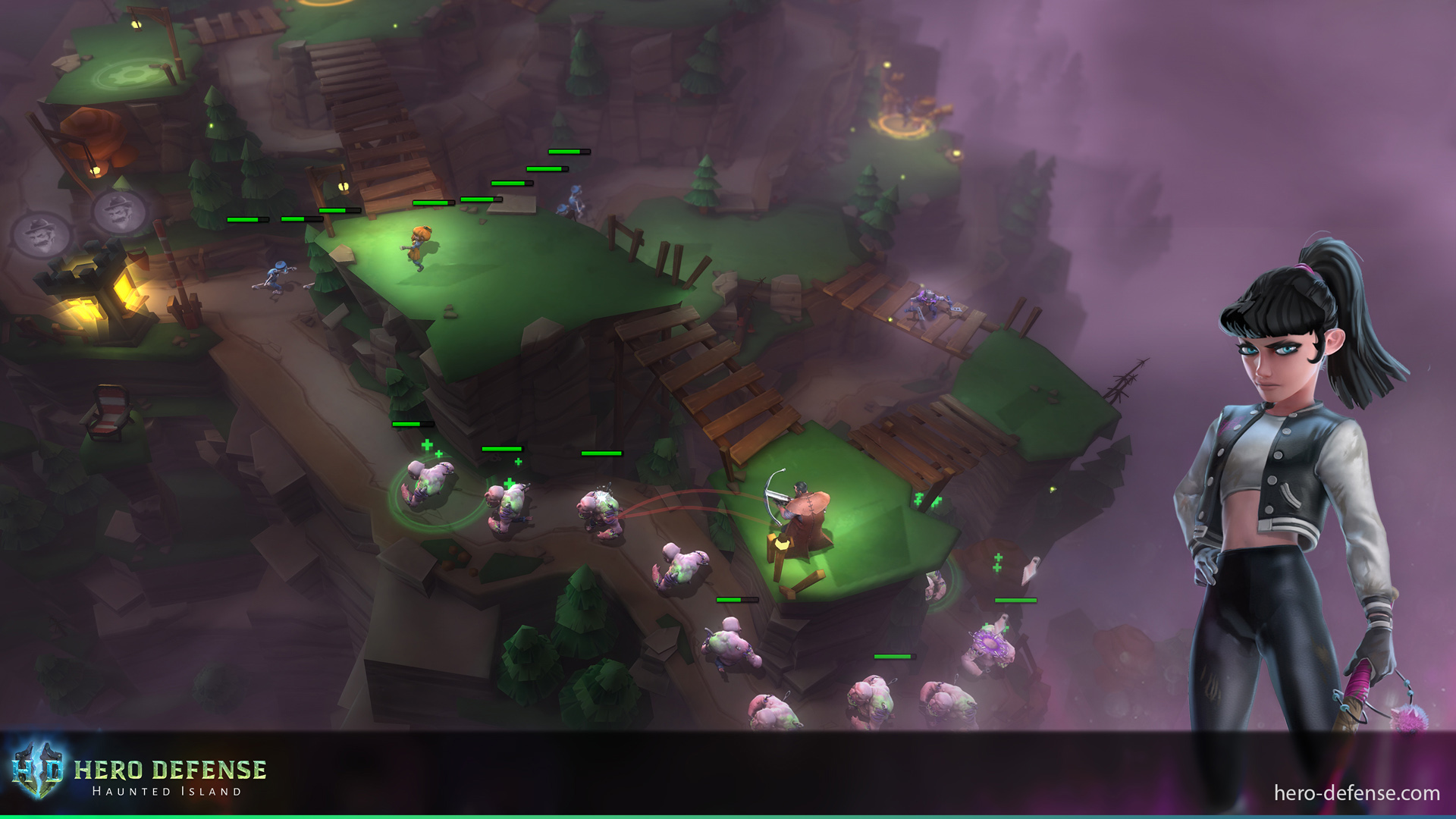 HERO DEFENSE screenshot