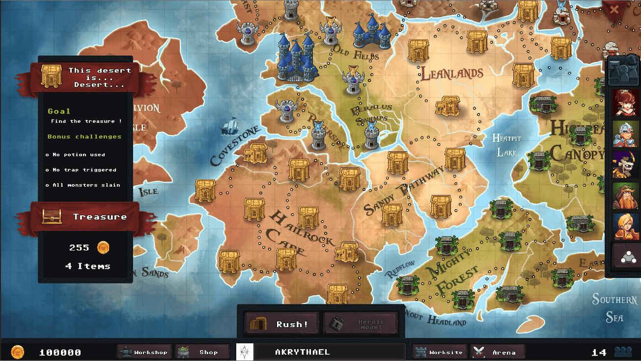Dungeon Rushers screenshot