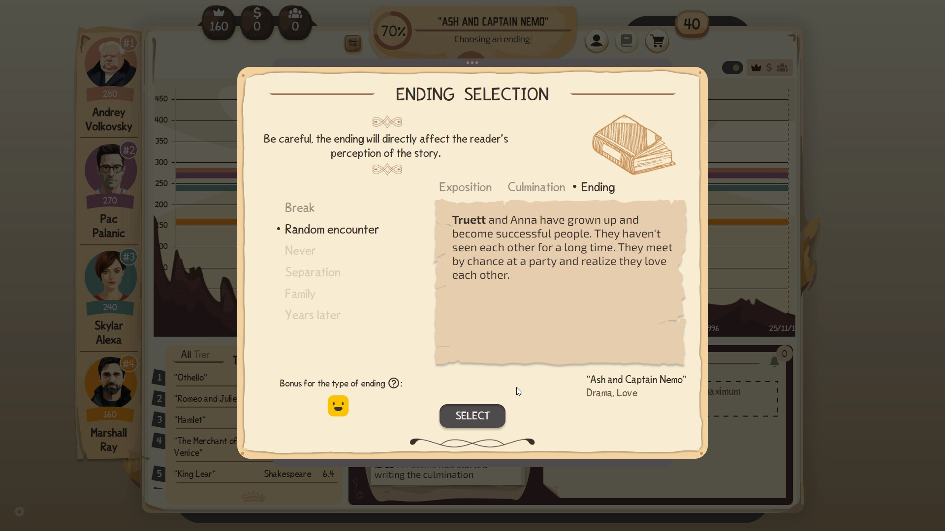 Writer's Rush screenshot