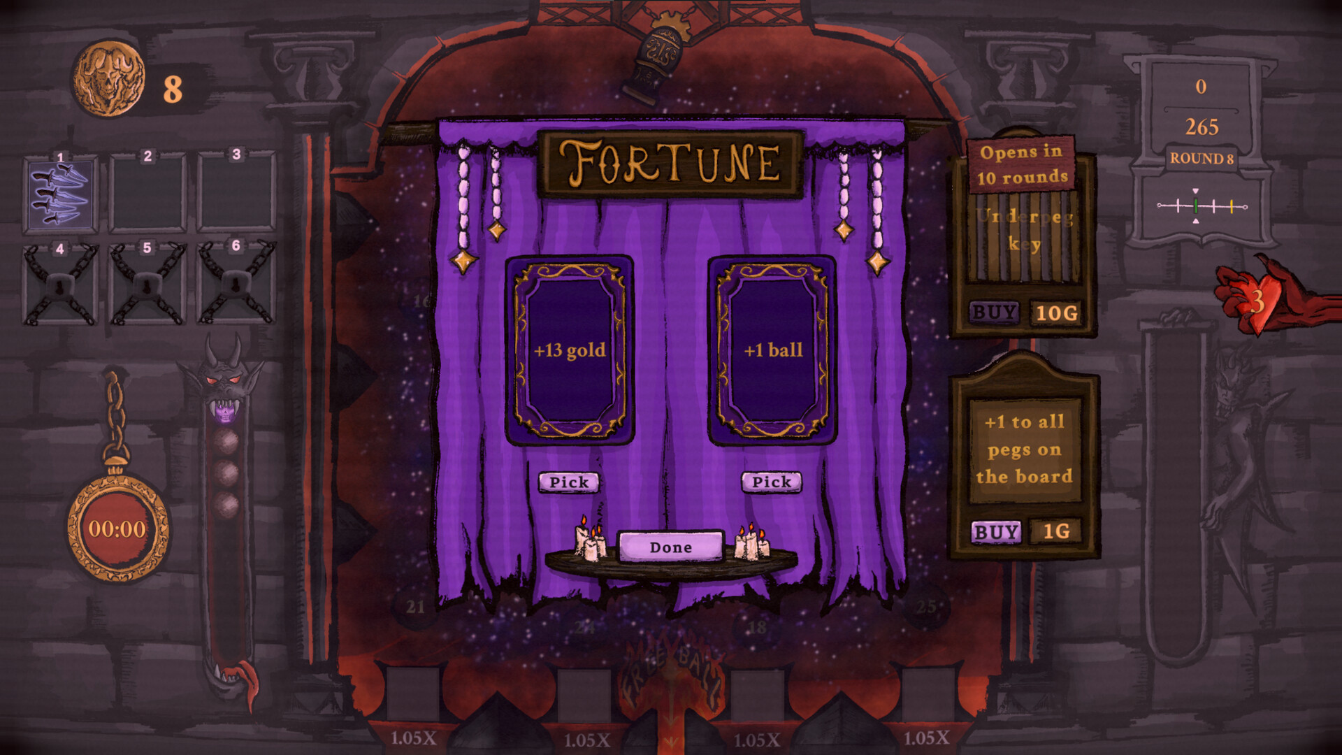 Plinkomancy screenshot
