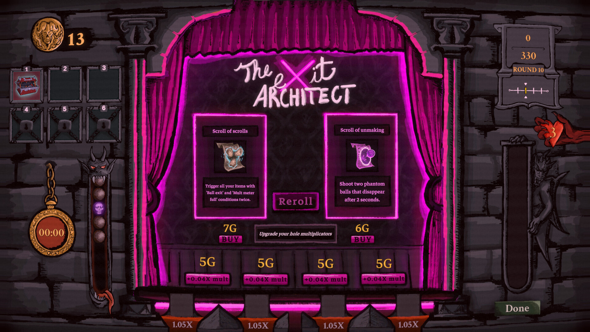 Plinkomancy screenshot