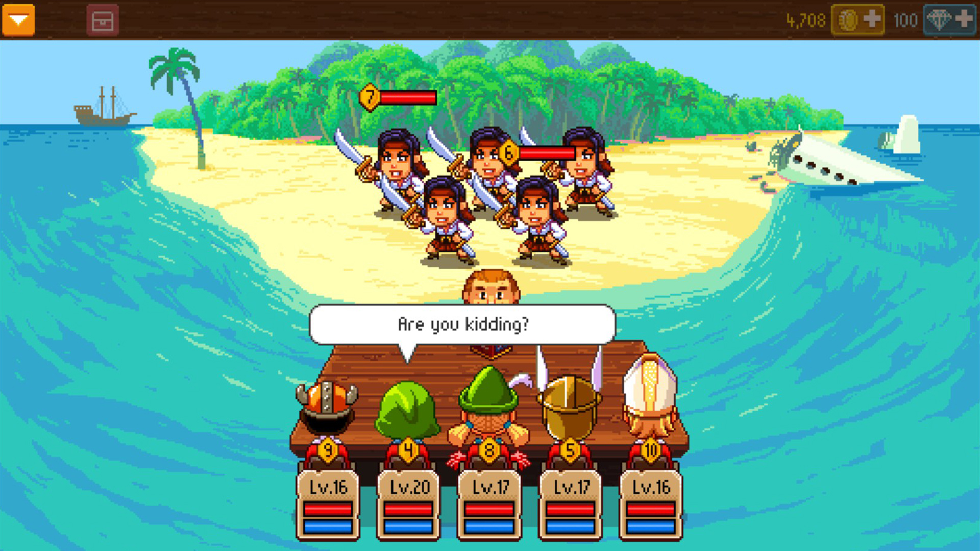 Knights of Pen and Paper 2: Free Edition screenshot