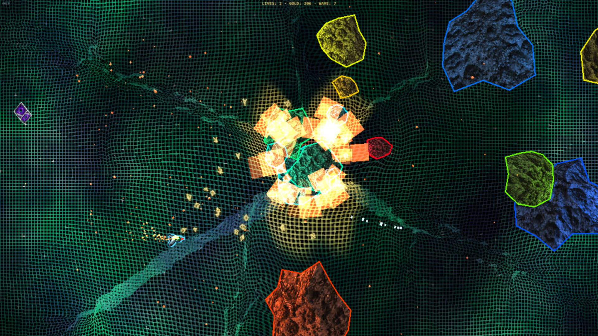 Asteroids Arena Online screenshot