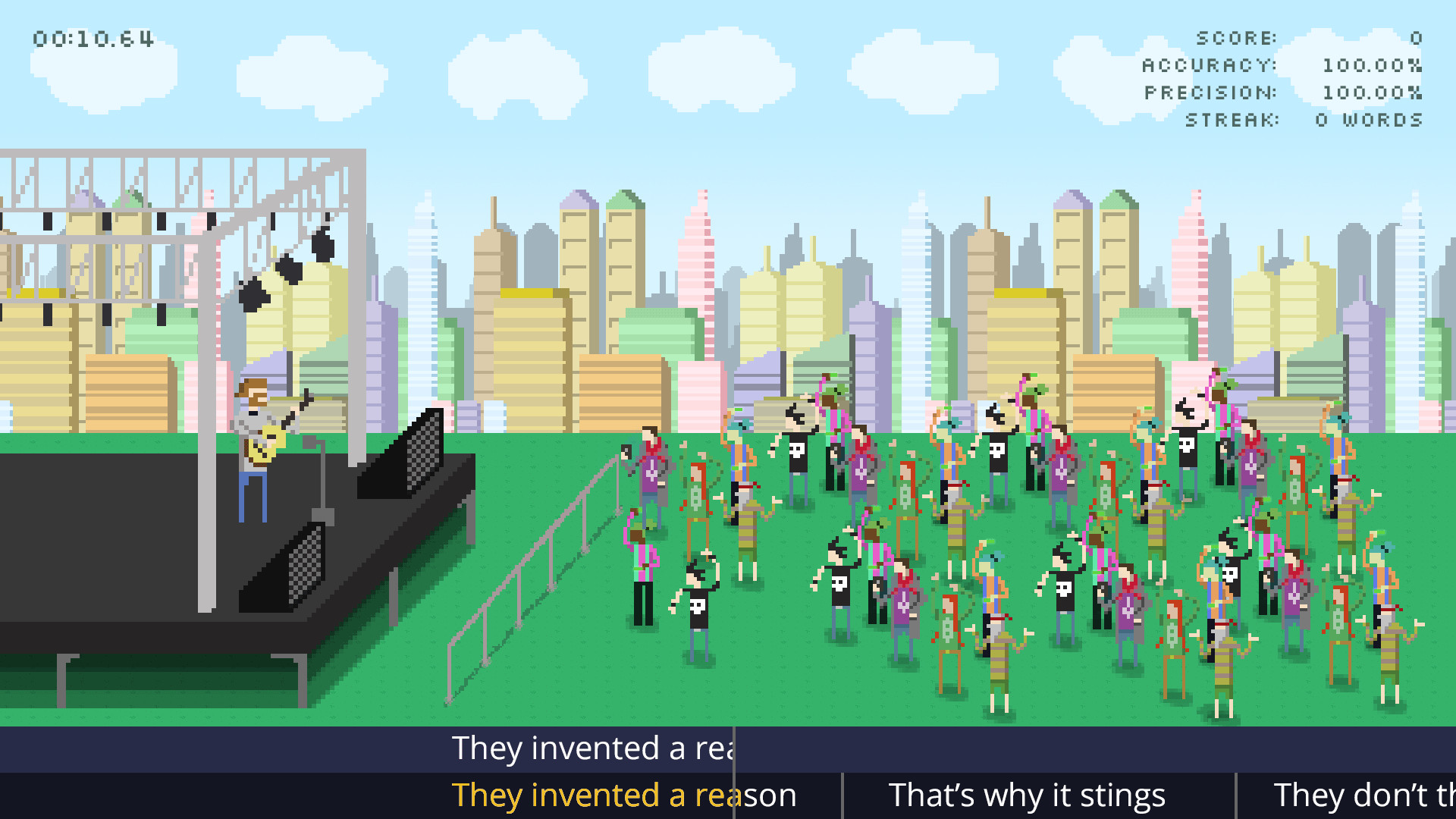 Steno Arcade screenshot
