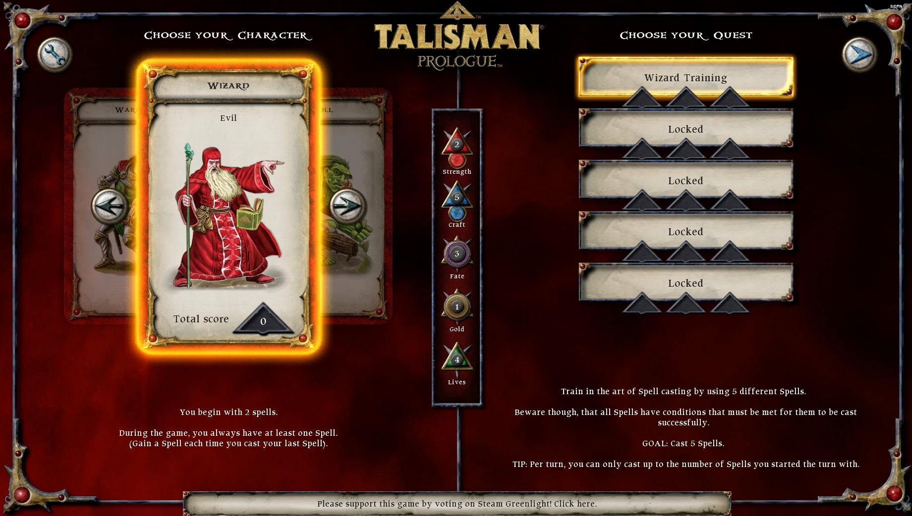 Talisman: Prologue screenshot